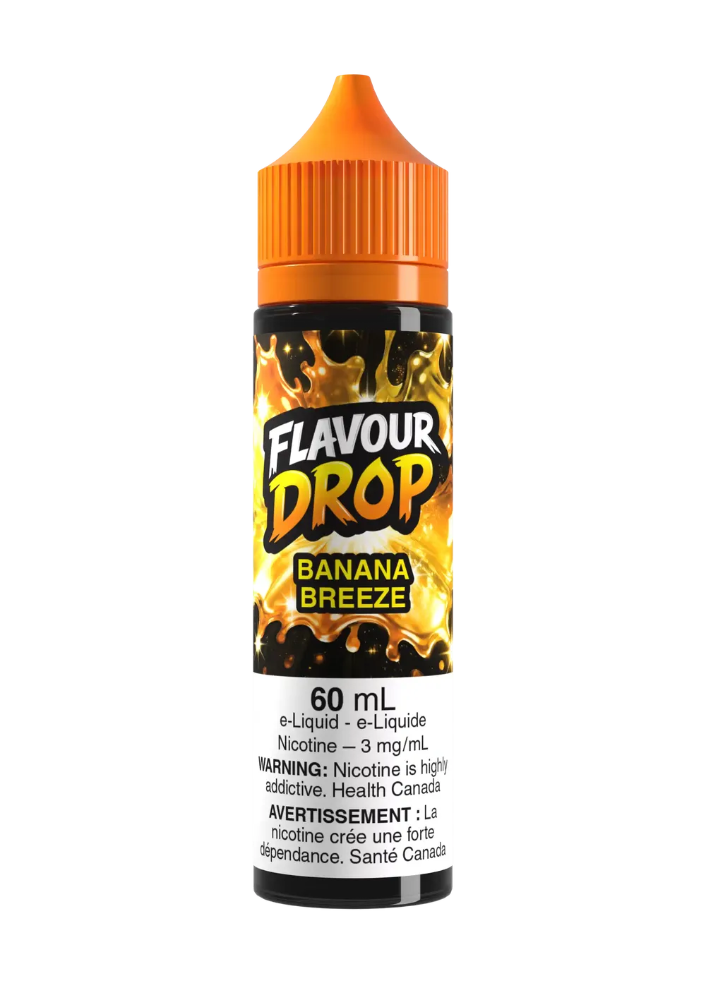 FLAVOUR DROPS FREE BASE E-LIQUID, 60 mL [ON]