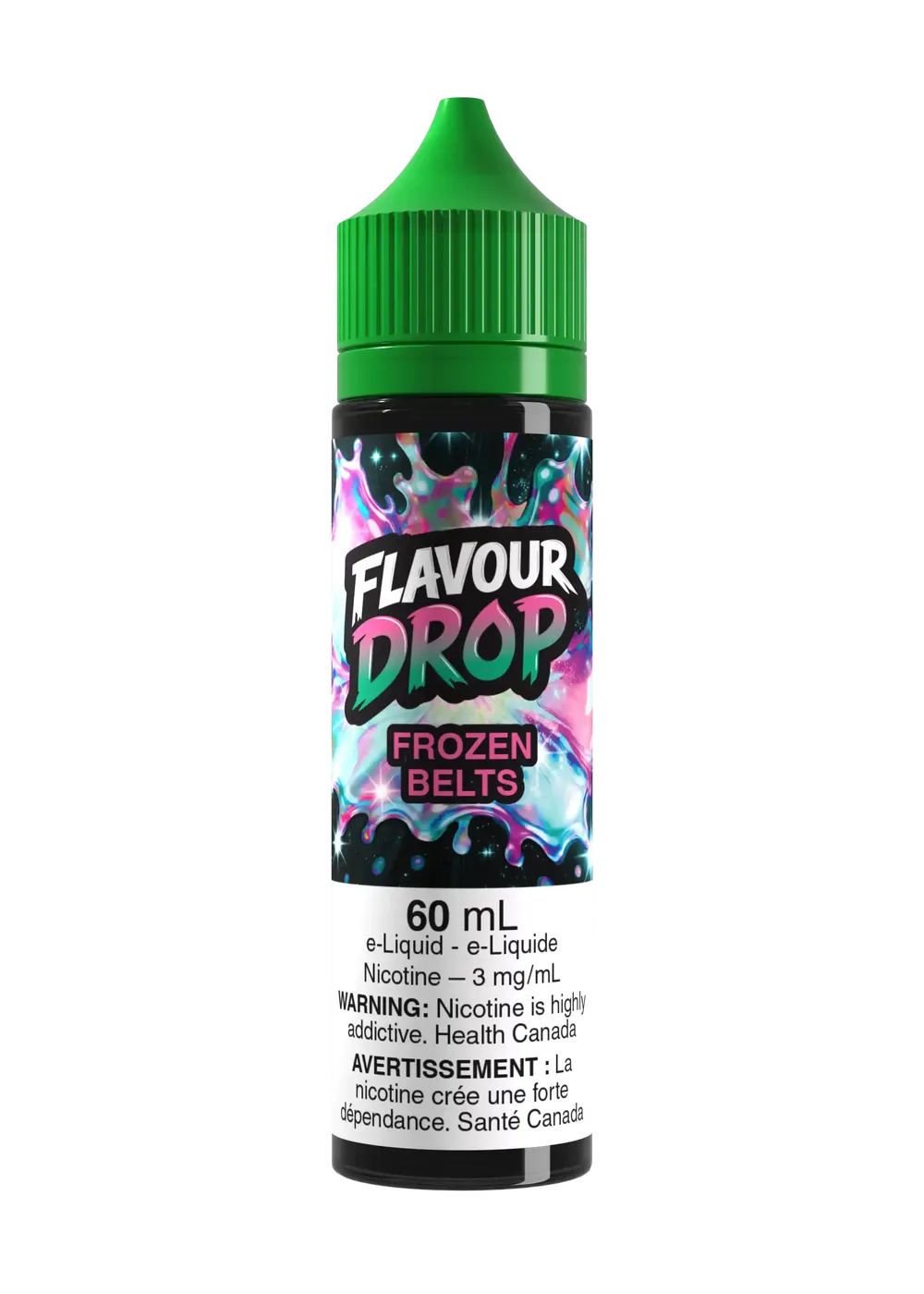 FLAVOUR DROPS FREE BASE E-LIQUID, 60 mL [ON]