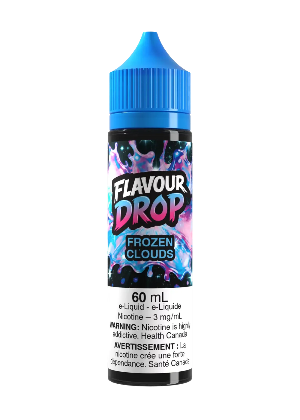 FLAVOUR DROPS FREE BASE E-LIQUID, 60 mL [ON]