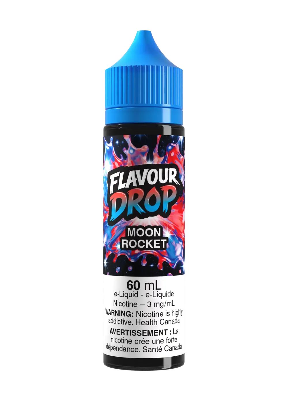 FLAVOUR DROPS FREE BASE E-LIQUID, 60 mL [ON]