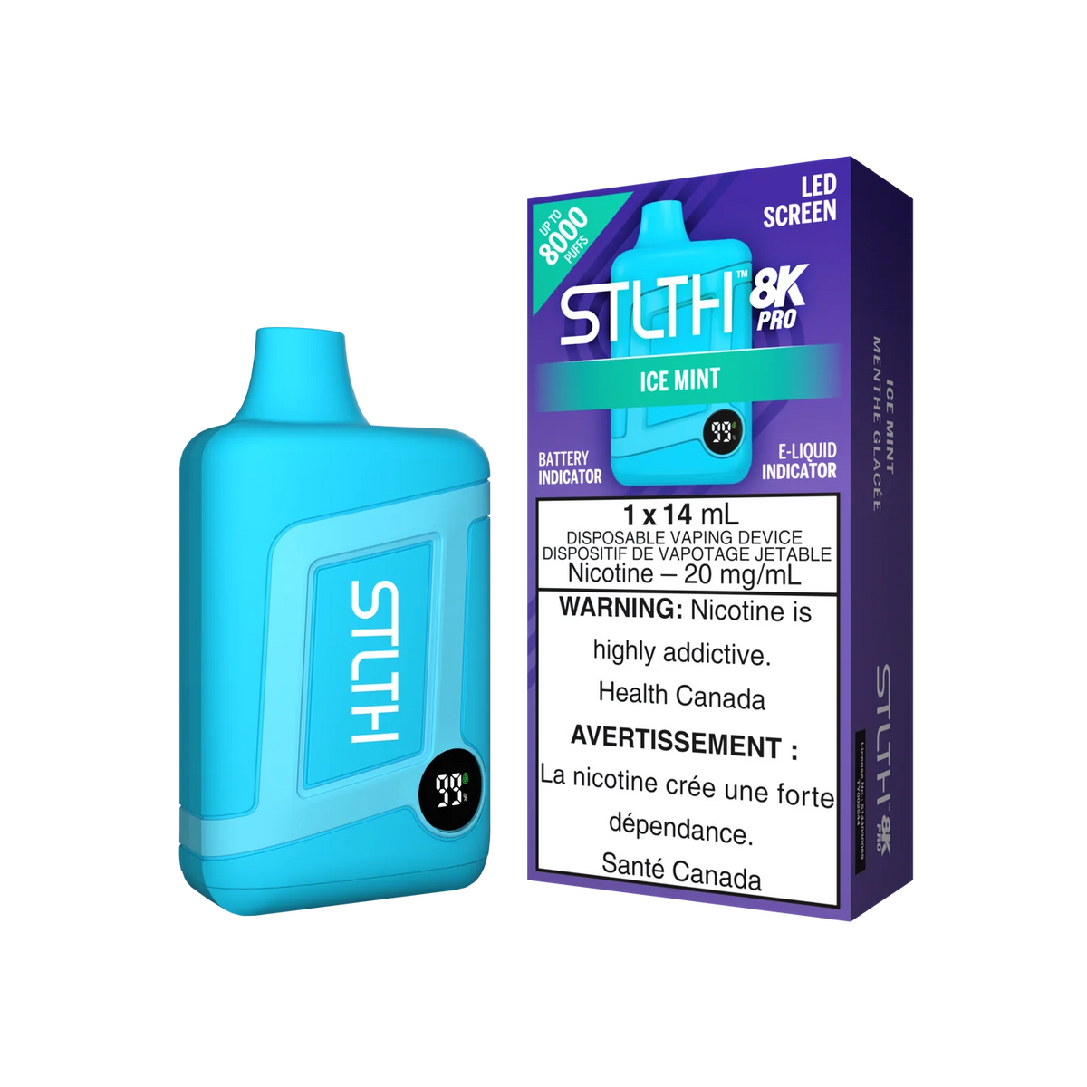 STLTH 8K PRO PUFFS [ON]