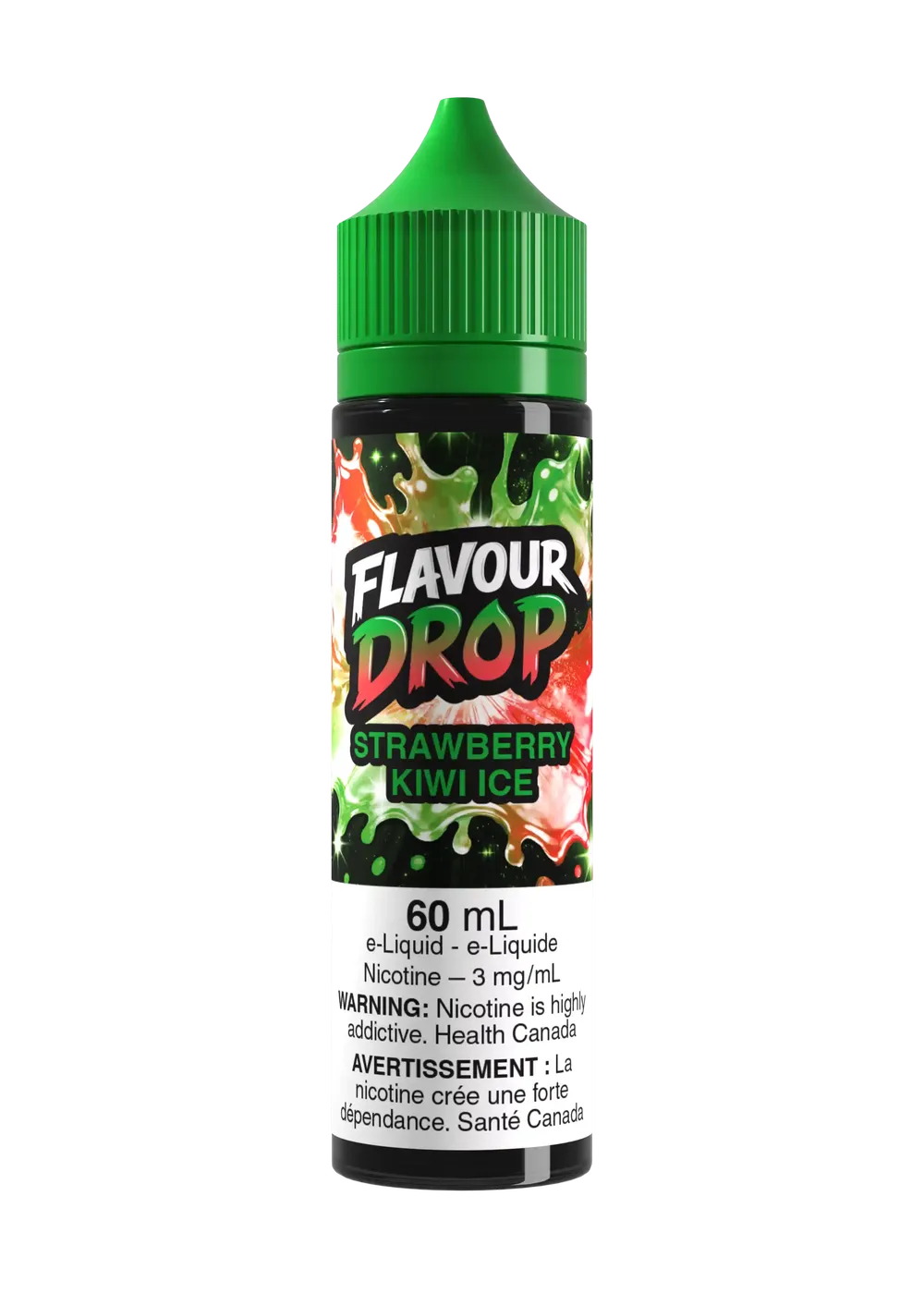 FLAVOUR DROPS FREE BASE E-LIQUID, 60 mL [ON]