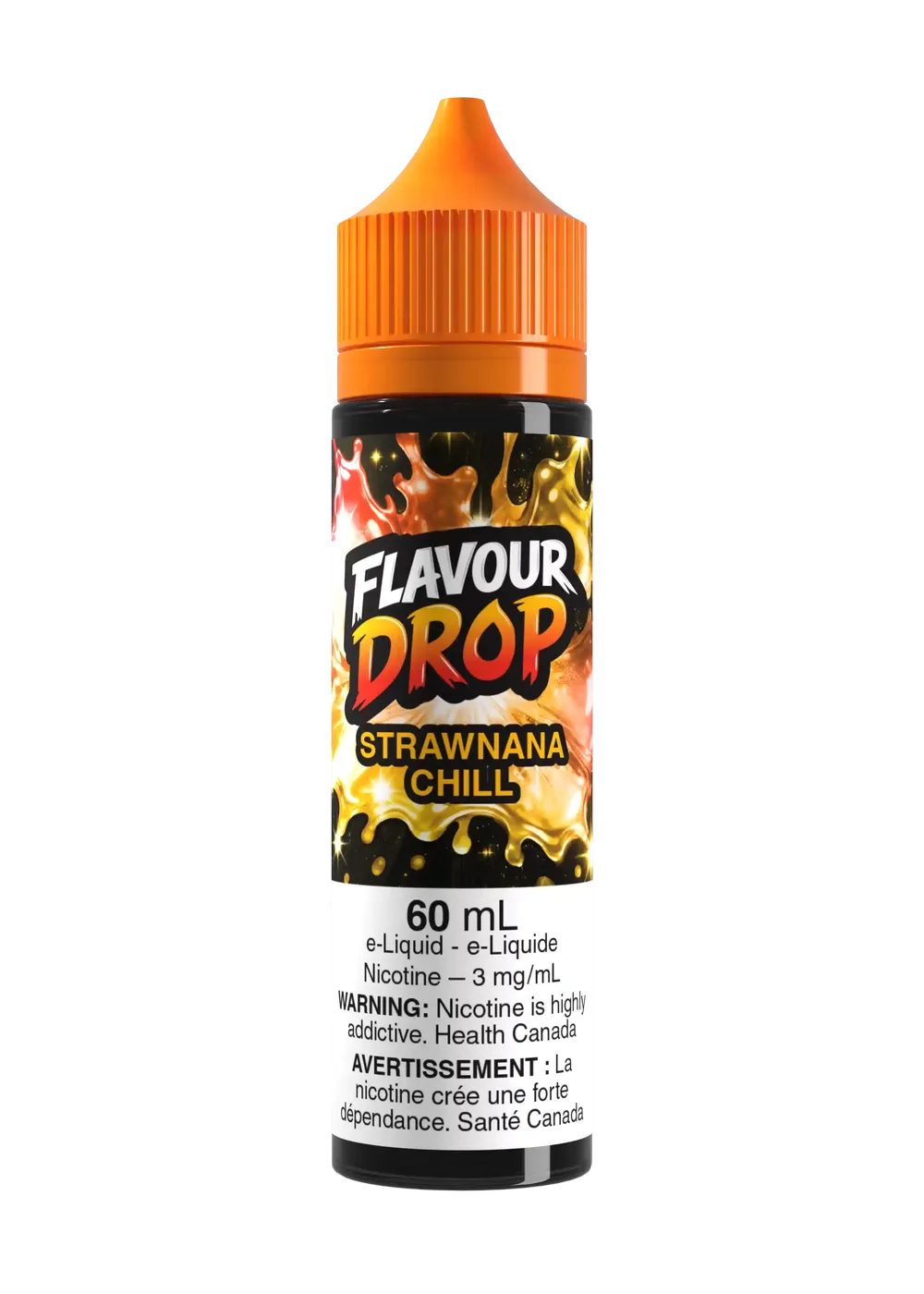 FLAVOUR DROPS FREE BASE E-LIQUID, 60 mL [ON]