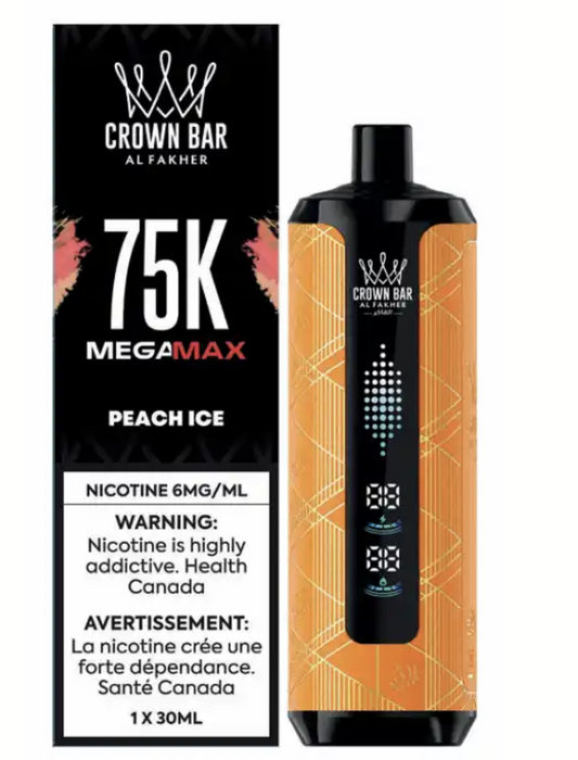 CROWN BAR MEGA MAX 75K PUFFS [0N]