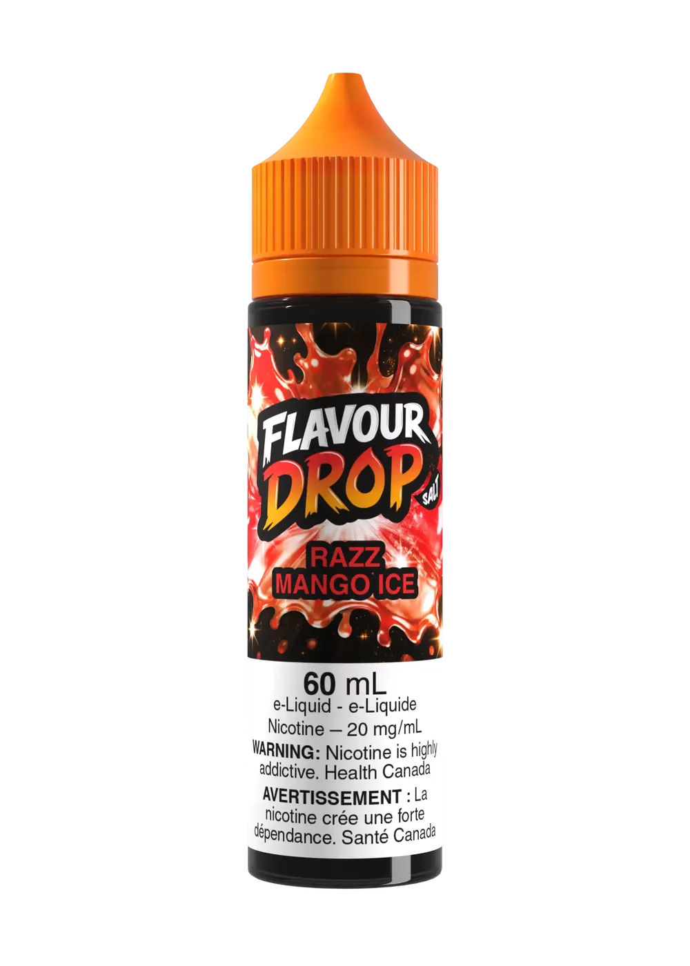 FLAVOUR DROP SALTS E-LIQUID 20 mg, 60mL [ON]
