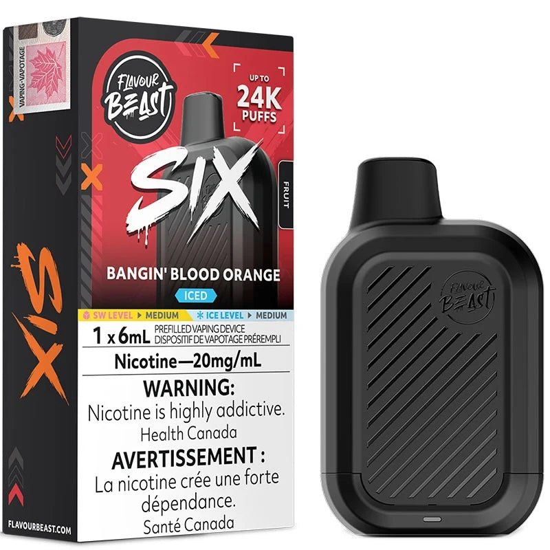 FLAVOUR BEAST SIX 24K DISPOSABLE VAPES