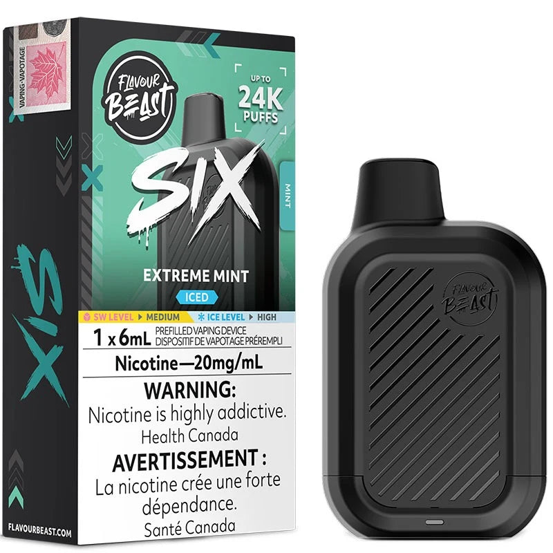 FLAVOUR BEAST SIX 24K DISPOSABLE VAPES