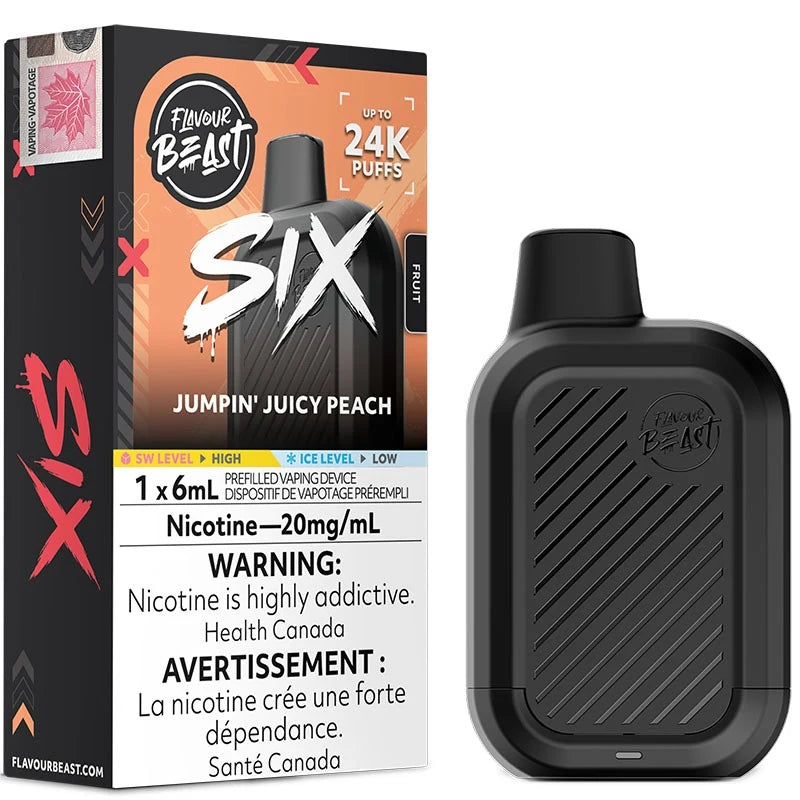 FLAVOUR BEAST SIX 24K DISPOSABLE VAPES
