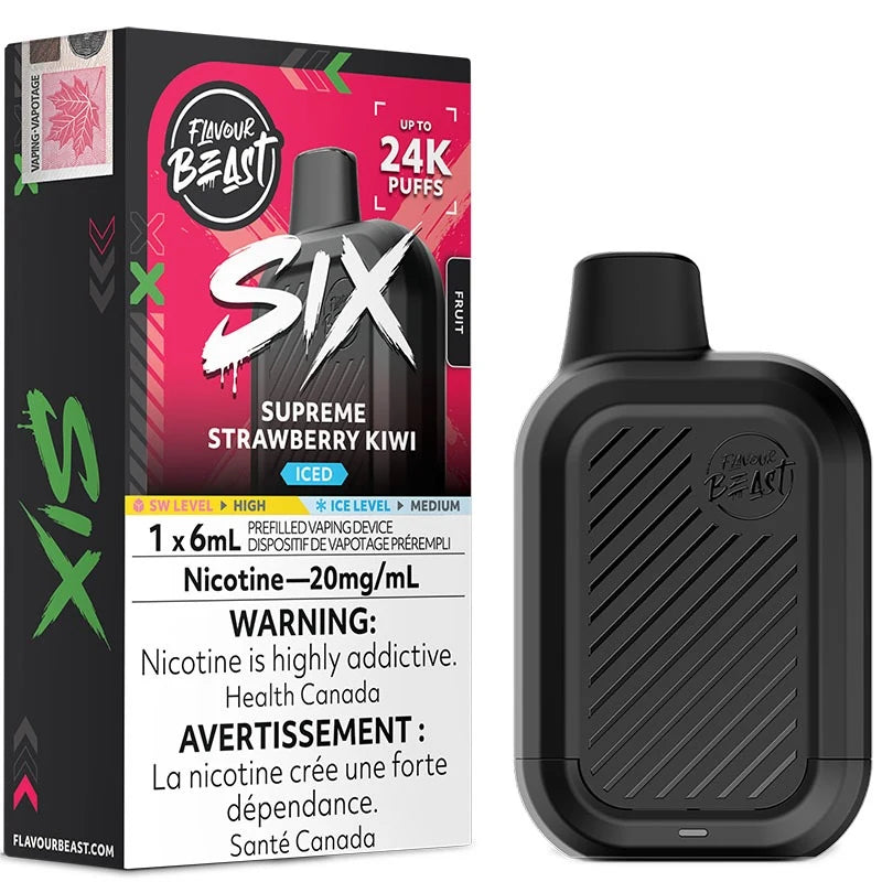 FLAVOUR BEAST SIX 24K DISPOSABLE VAPES