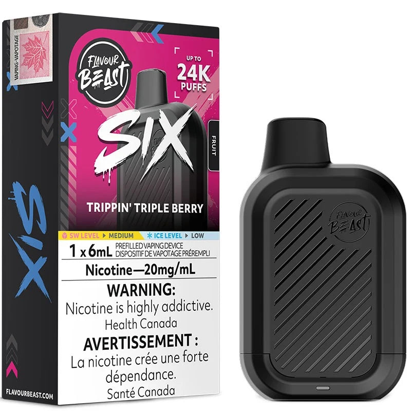 FLAVOUR BEAST SIX 24K DISPOSABLE VAPES