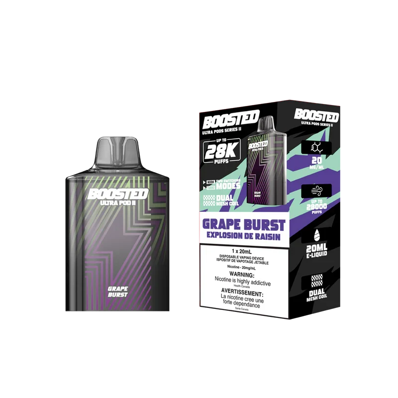 BOOSTED ULTRA PODS SERIES-2 28K PUFFS [ON]
