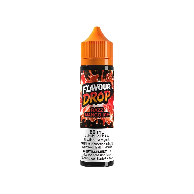FLAVOUR DROPS FREE BASE E-LIQUID, 60 mL [ON]